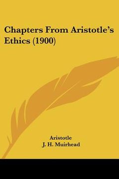 portada chapters from aristotle's ethics (1900) (in English)