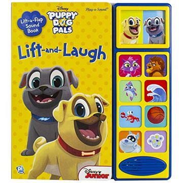 portada Disney Junior Puppy dog Pals With Bingo and Rolly - Lift and Laugh out Loud Sound Book - pi Kids (Play-A-Sound) (en Inglés)