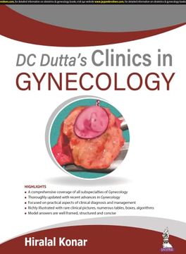 portada Dc Dutta's Clinics in Gynecology (in English)