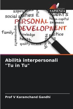 portada Abilità interpersonali "Tu in Tu" (en Italiano)