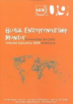 portada global entrepreneurship monitor. informe ejecutivo 2009. andalucía
