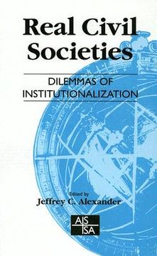 portada real civil societies: dilemmas of institutionalization (in English)