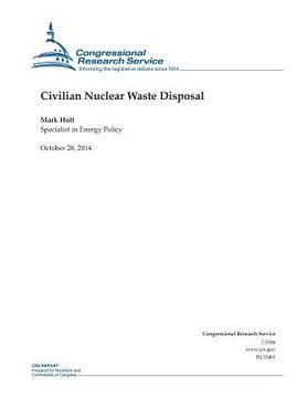 portada Civilian Nuclear Waste Disposal (en Inglés)