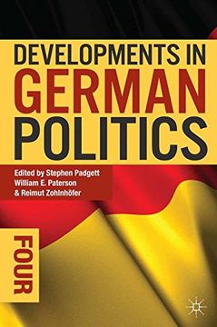portada Developments in German Politics 4 (en Inglés)