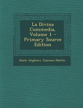 portada La Divina Commedia, Volume 1 (en Italiano)