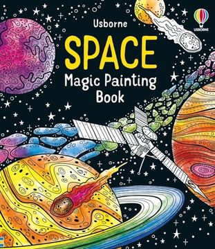 portada Space Magic Painting Book (en Inglés)