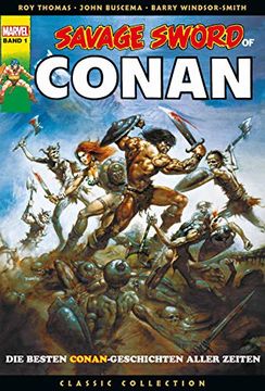 portada Savage Sword of Conan Classic Collection: Bd. 1 (in German)