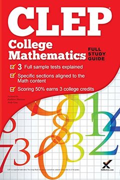 portada Clep College Mathematics 2017 (en Inglés)