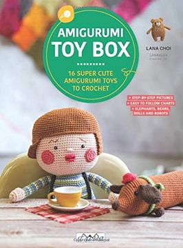 portada Amigurumi toy Box: 16 Super Cute Amigurumi Toys to Crochet 