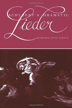 portada Schubert's Dramatic Lieder (en Inglés)