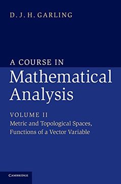 portada A Course in Mathematical Analysis: Volume 2 (a Course in Mathematical Analysis 3 Volume Set) (en Inglés)