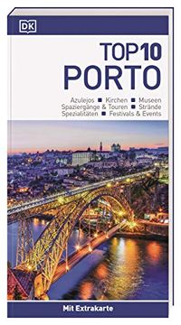 portada Top 10 Reiseführer Porto: Mit Extra-Karte und Kulinarischem Sprachführer zum Herausnehmen (en Alemán)