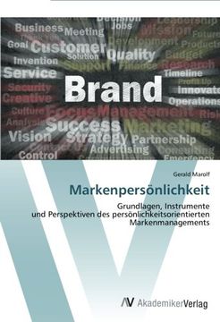 portada Markenpersönlichkeit: Grundlagen, Instrumente  und Perspektiven des persönlichkeitsorientierten Markenmanagements