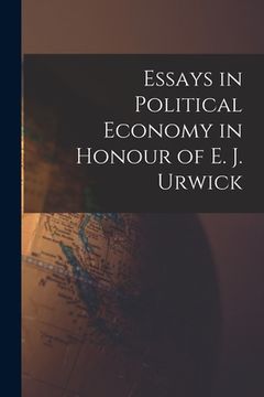 portada Essays in Political Economy in Honour of E. J. Urwick (en Inglés)