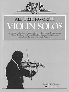portada all time favorite violin solos: violin and piano