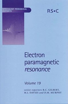 portada electron paramagnetic resonance: volume 19 (en Inglés)