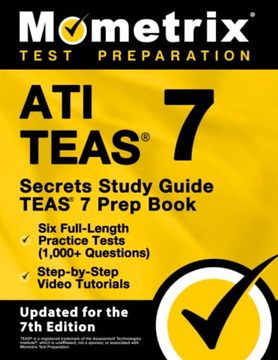 portada Ati Teas Secrets Study Guide: Teas 7 Prep Book, six Full-Length Practice Tests (1,000+ Questions), Step-By-Step Video Tutorials: [Updated for the 7th Edition] 