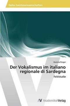 portada Der Vokalismus im italiano regionale di Sardegna