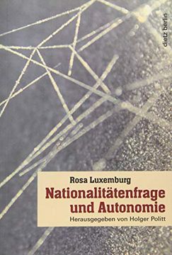 portada Nationaliätenfrage und Autonomie (en Alemán)