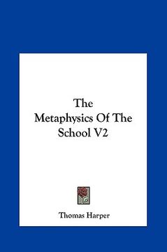 portada the metaphysics of the school v2 (in English)