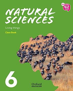 portada New Think do Learn Natural Sciences 6. Class Book. Living Things (en Inglés)