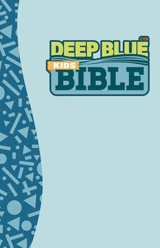 portada Ceb Deep Blue Kids Bible Ocean Surf Hardcover (en Inglés)