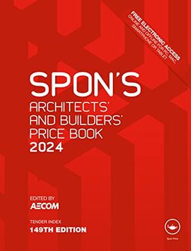 portada Spon's Architects' and Builders' Price Book 2024 (Spon's Price Books) (en Inglés)