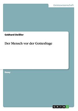 portada Der Mensch vor der Gottesfrage (German Edition)
