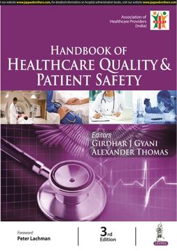 portada Handbook of Healthcare Quality & Patient Safety (en Inglés)