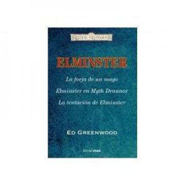 portada Estuche Elminster el Mago (Contiene: Elminster, la Forja de un ma go; Elminster en Myth Drannor; La Tentacion de Elminster)
