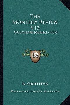 portada the monthly review v13: or literary journal (1755)