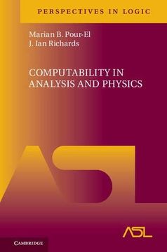 portada Computability in Analysis and Physics (Perspectives in Logic) (en Inglés)