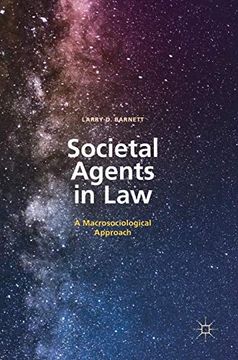 portada Societal Agents in Law: A Macrosociological Approach (en Inglés)