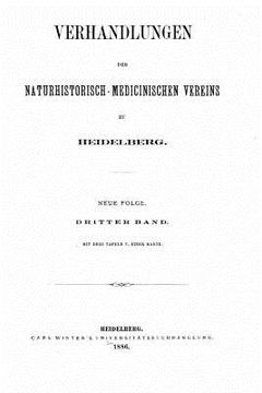 portada Verhandlungen des Naturhistorisch-medizinischen (en Alemán)