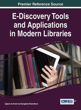 portada E-Discovery Tools and Applications in Modern Libraries (Advances in Library and Information Science)