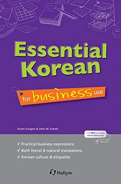 portada Essential Korean for Business use 