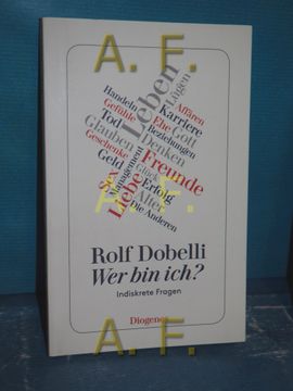 portada Wer bin Ich? Indiskrete Fragen Diogenes-Taschenbuch , 24362 (in German)