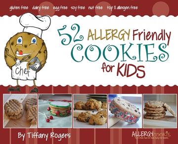 portada 52 Allergy Friendly Cookies for Kids (en Inglés)