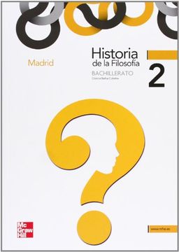 portada Historia de la Filosofía, 2 Bachillerato (Madrid)