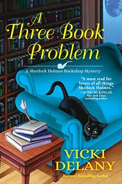 portada A Three Book Problem: A Sherlock Holmes Bookshop Mystery: 7 (in English)