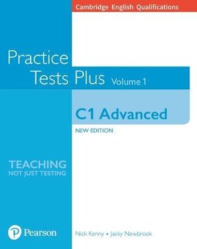 portada Cambridge English Qualifications: C1 Advanced Volume 1 Practice Tests Plus (no Key) (in English)