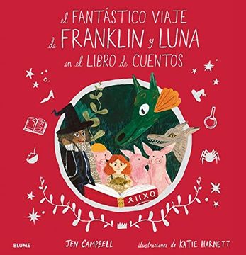 portada El Fantástico Viaje de Franklin y Luna en el Libro de Cuentos (in Spanish)