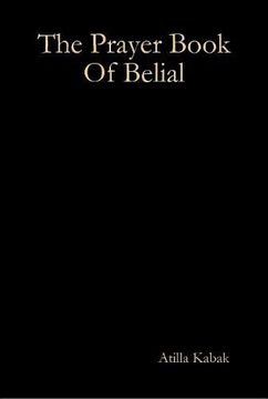 portada The Prayer Book of Belial 