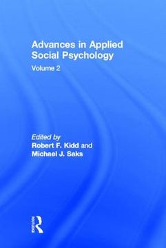 portada advances in applied social psychology: volume 2 (en Inglés)