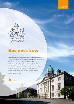 portada Business law (Law Society of Ireland Manuals) (en Inglés)