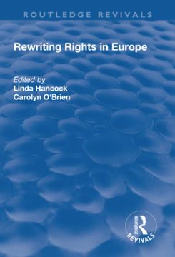 portada Rewriting Rights in Europe (in English)