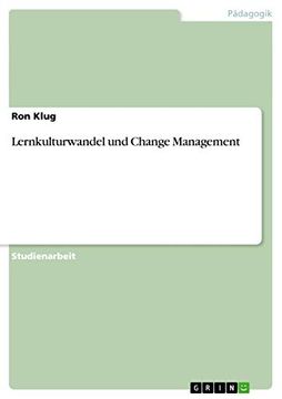 portada Lernkulturwandel und Change Management (en Alemán)