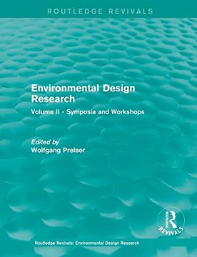 portada Environmental Design Research (Routledge Revivals: Environmental Design Research, 2) (en Inglés)