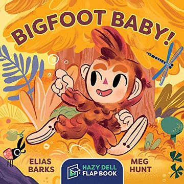 portada Bigfoot Baby! A Hazy Dell Flap Book (en Inglés)