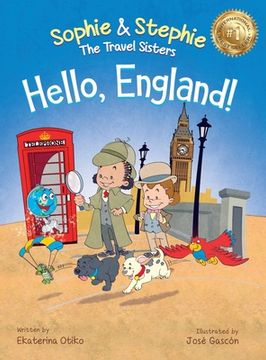 portada Hello, England!: A Children's Book Travel Detective Adventure for Kids Ages 4-8